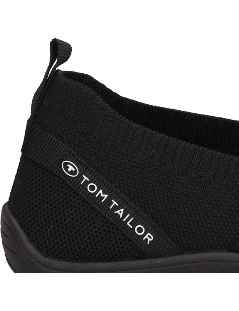 Tom-Tailor-sportovní-nazouvací-boty-černá