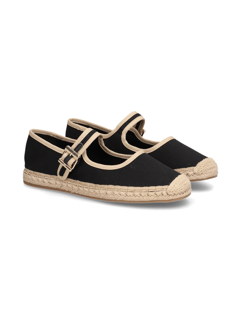 Tommy-Hilfiger-MARYJANE-ESPADRILLE-črna