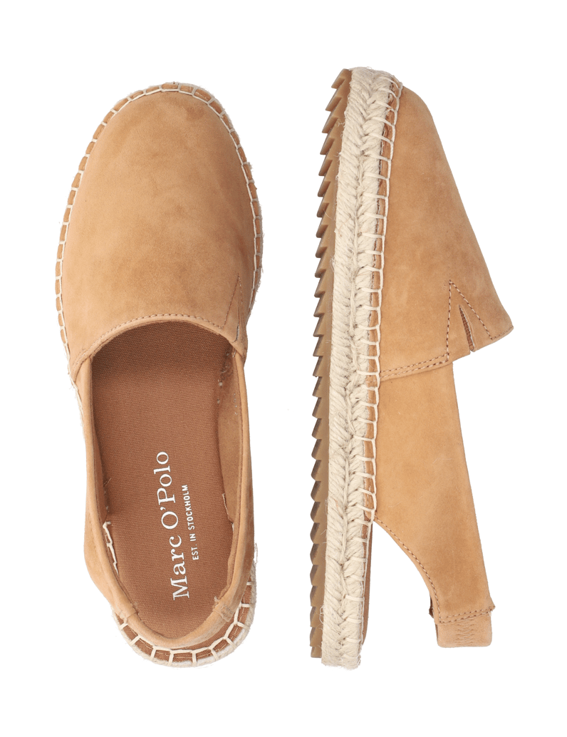 Marc-O´Polo-Veloursleder-Espadrille-cognac