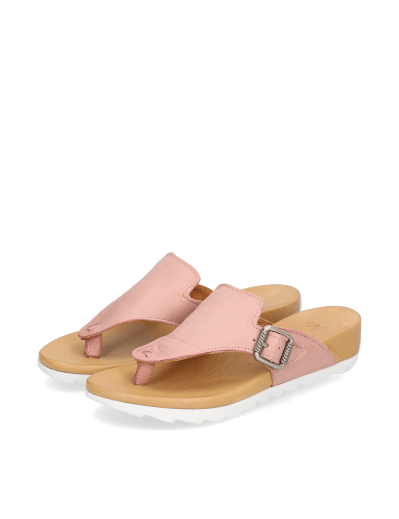 Pat-Calvin-Glattleder-Zehentrenner