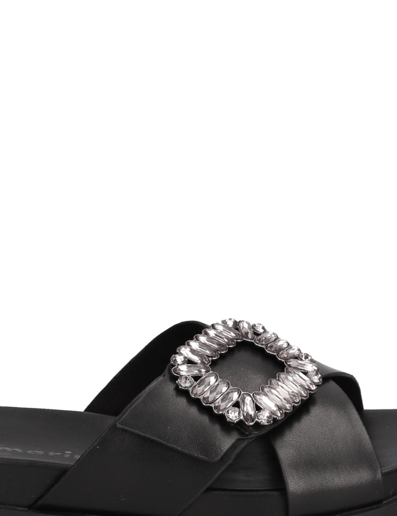 TAMARIS-Pantoffel-černá