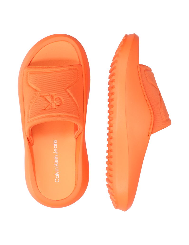 CALVIN-KLEIN-JEANS-HYBRID-SANDAL-HIGH/LOW-FREQ-WN-oranžová