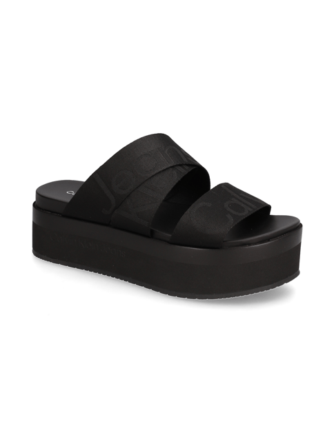 

FLATFORM SANDAL WEBBING, Čierna