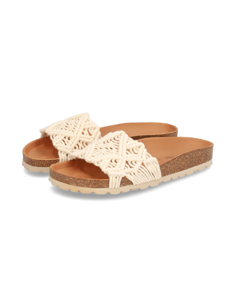 Verbenas-Textil-Pantoffel-beige