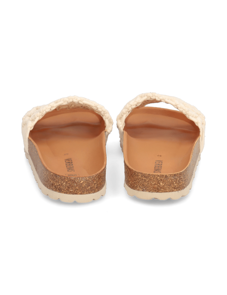 Verbenas-Textil-Pantoffel-beige