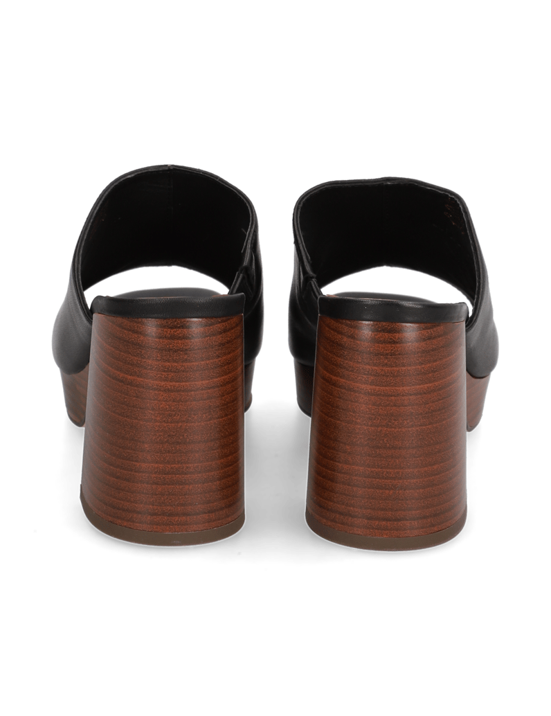 Pat-Calvin-Glattleder-Pantoffel-schwarz