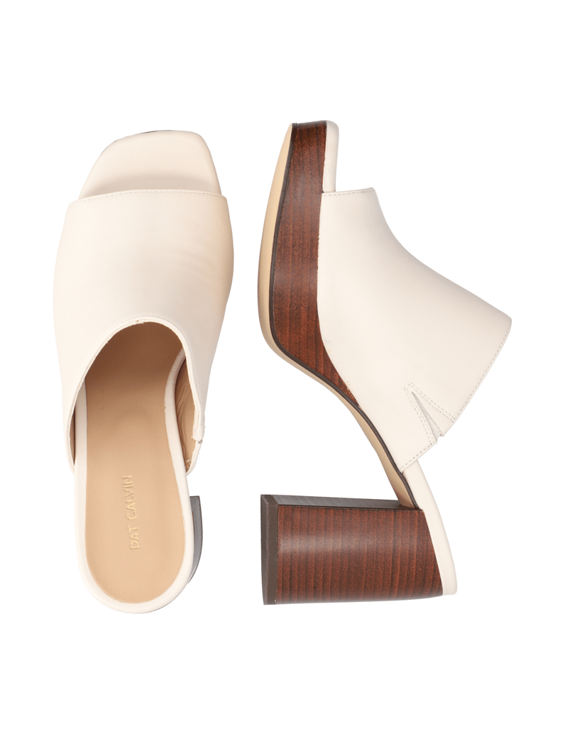 Pat-Calvin-Glattleder-Pantoffel-schwarz