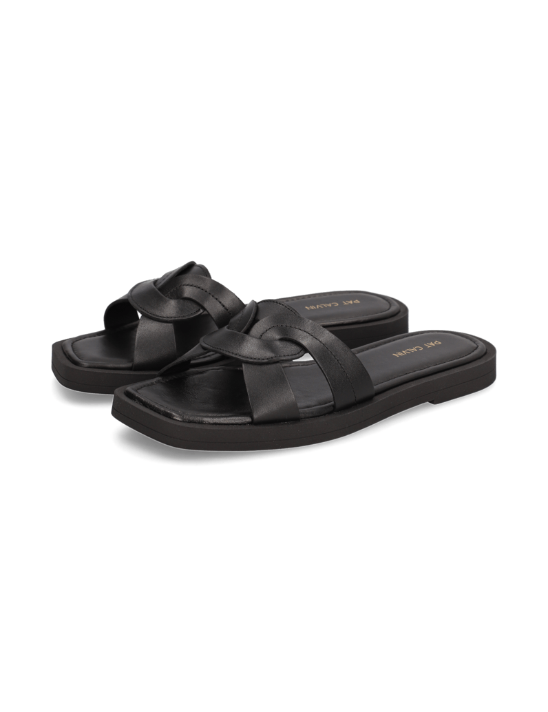 Pat-Calvin-Glattleder-Pantoffel