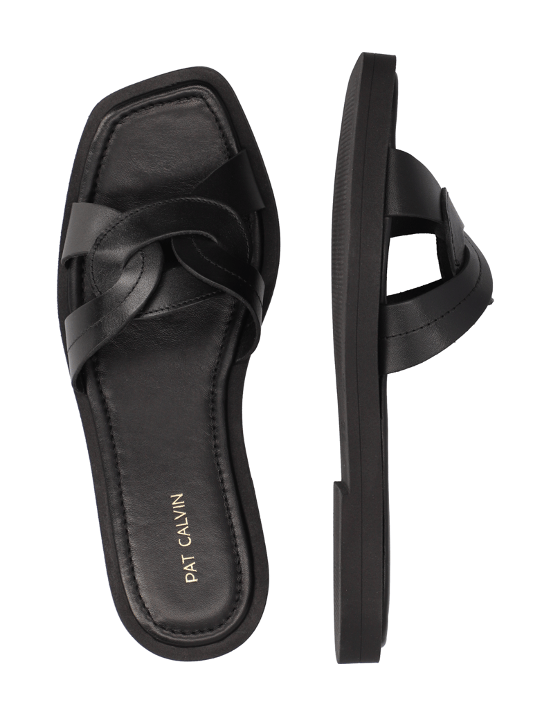 Pat-Calvin-Glattleder-Pantoffel
