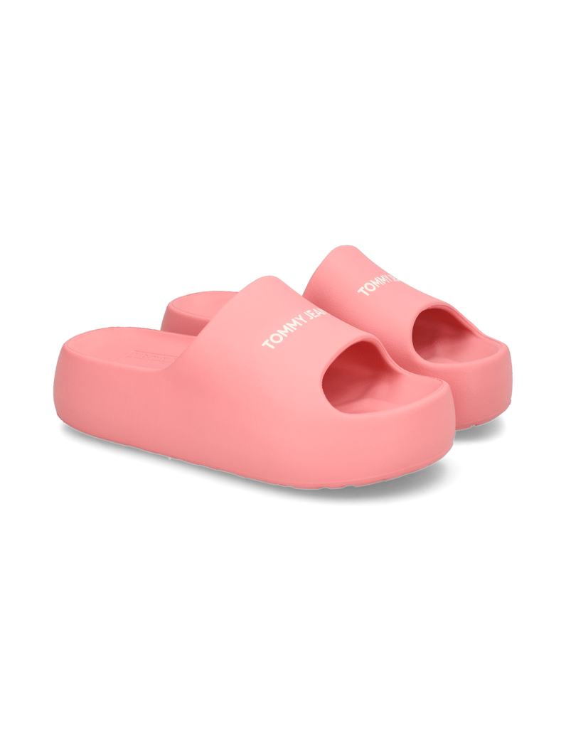 Tommy-Jeans-TJW-CHUNKY-FLATFORM-SLIDE-šedá