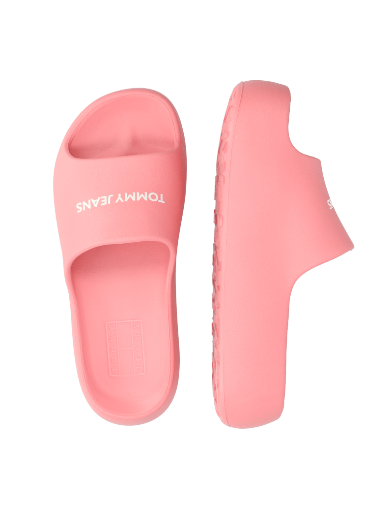 Tommy-Jeans-TJW-CHUNKY-FLATFORM-SLIDE-šedá