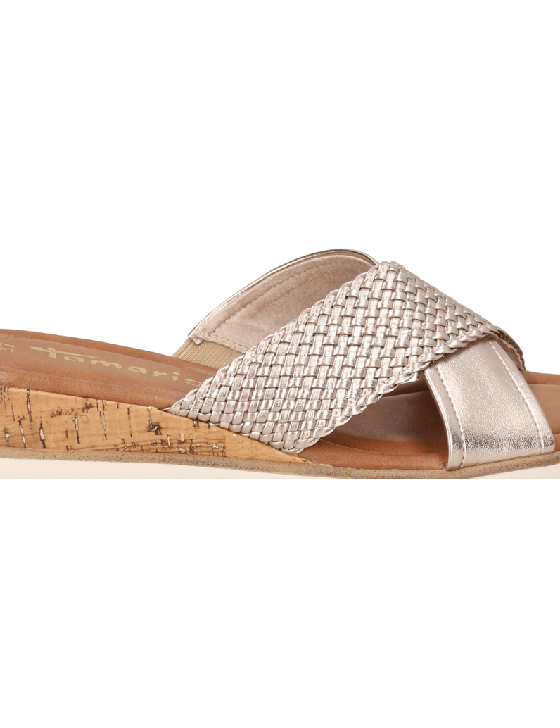 TAMARIS-Pantoffel-gold