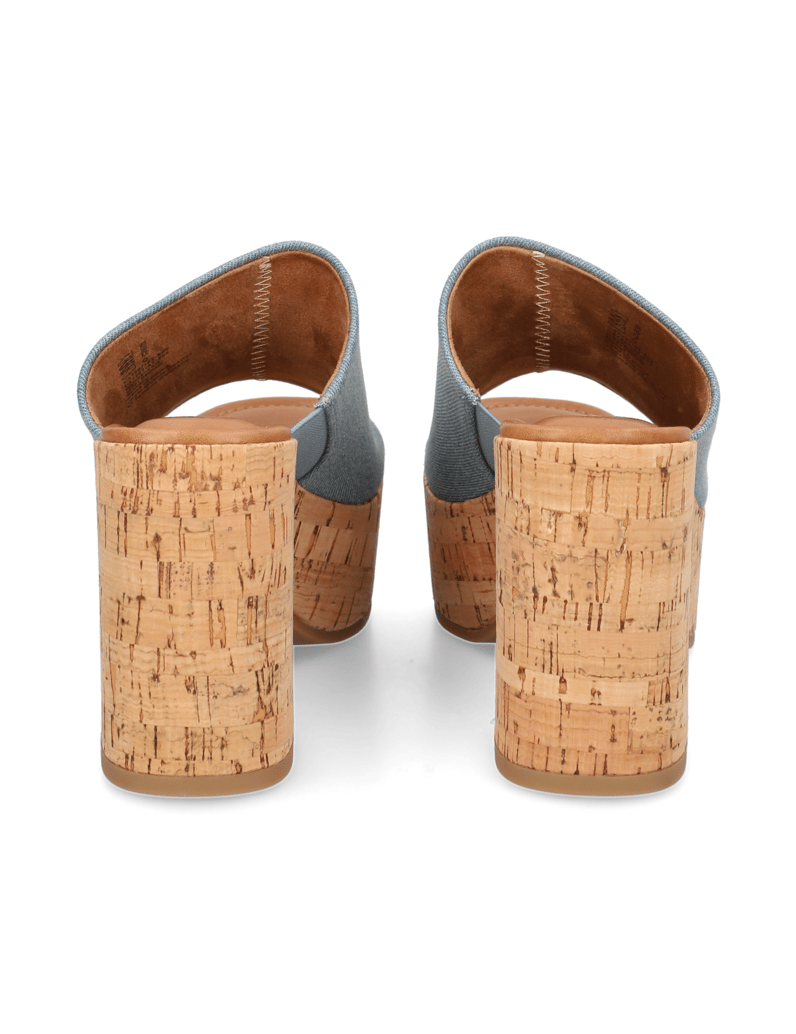 TAMARIS-Textil-Pantoffel-hellblau