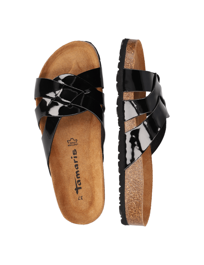 TAMARIS-Imitácia-kože-pantofle