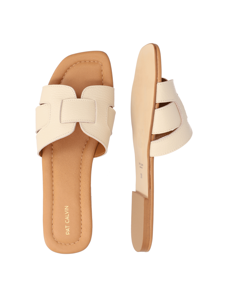 Pat-Calvin-Glattleder-Pantoffel-schwarz