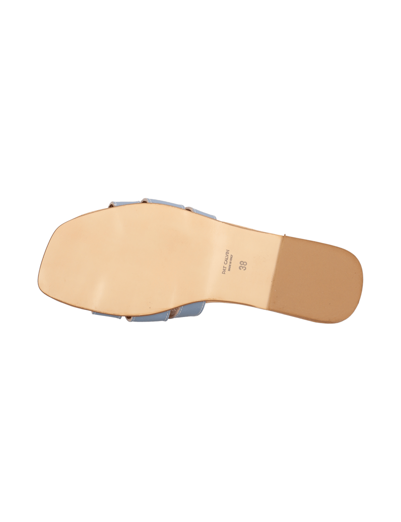 Pat-Calvin-hladká-koža-šľapky-čierna