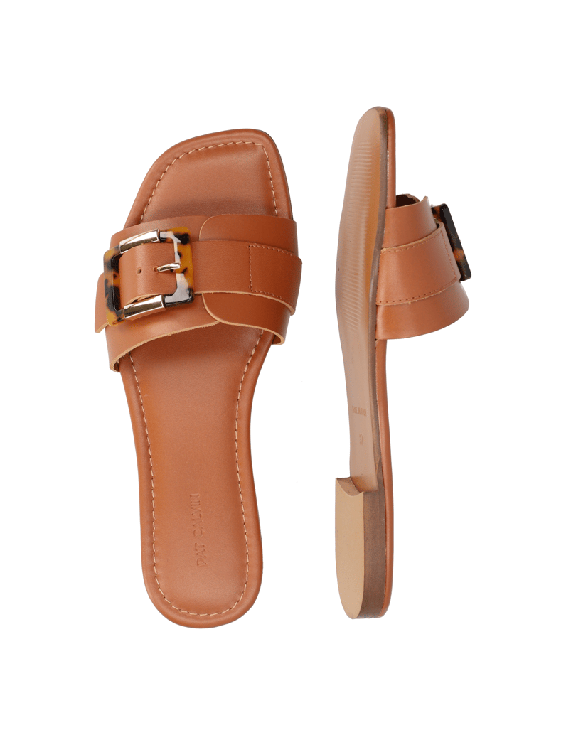 Pat-Calvin-Glattleder-Pantoffel-schwarz