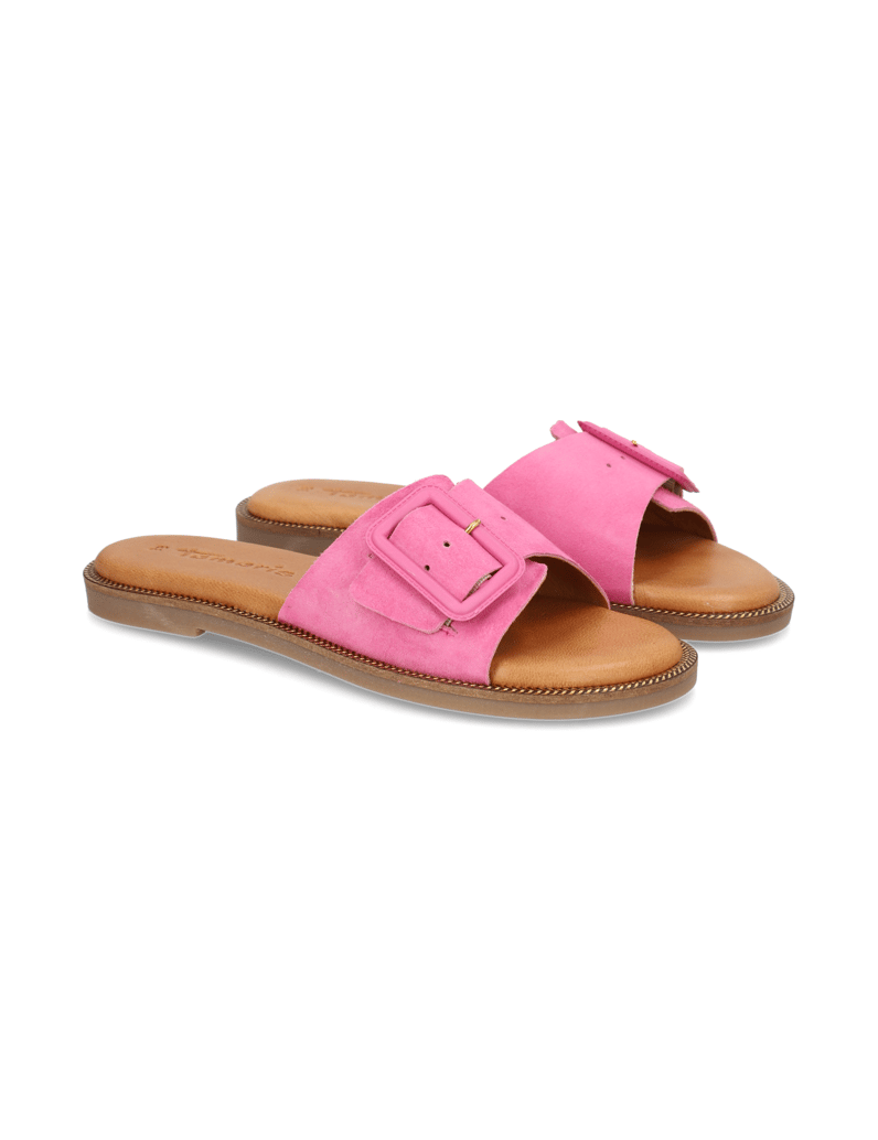 TAMARIS-Veloursleder-Pantoffel