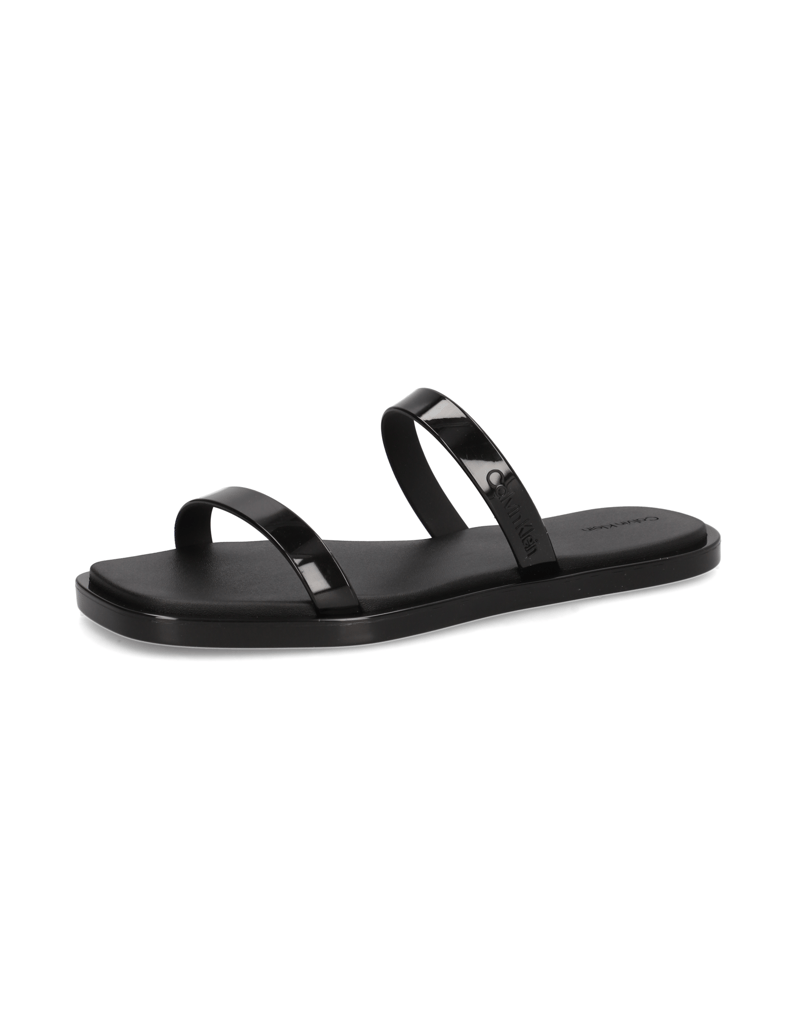 CALVIN-KLEIN-JEANS-DOUBLE-BAR-SLIDE---JELLY-schwarz