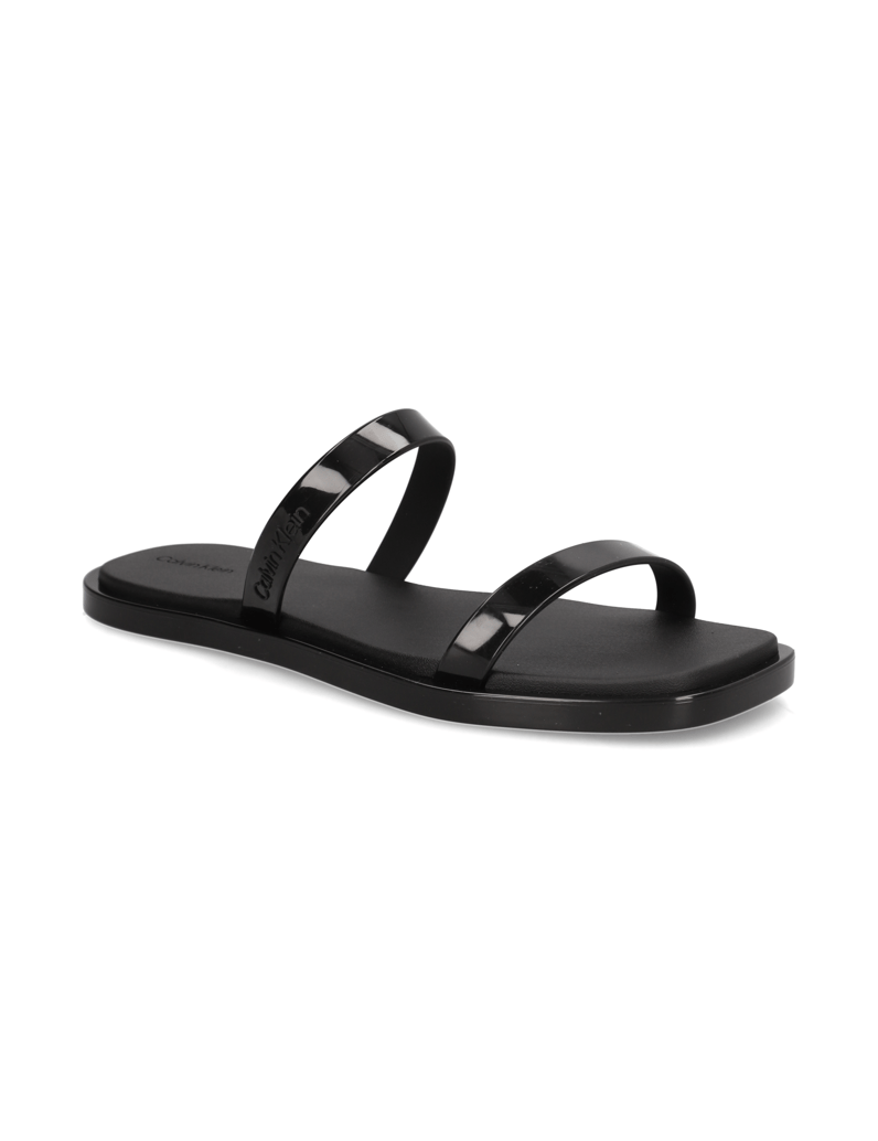 CALVIN-KLEIN-JEANS-DOUBLE-BAR-SLIDE---JELLY-schwarz