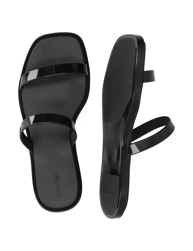 CALVIN-KLEIN-JEANS-DOUBLE-BAR-SLIDE---JELLY-schwarz