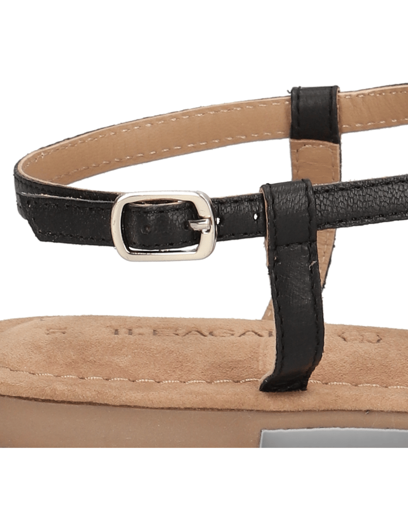 TT.-BAGATT-gladko-usnje-sandali-črna