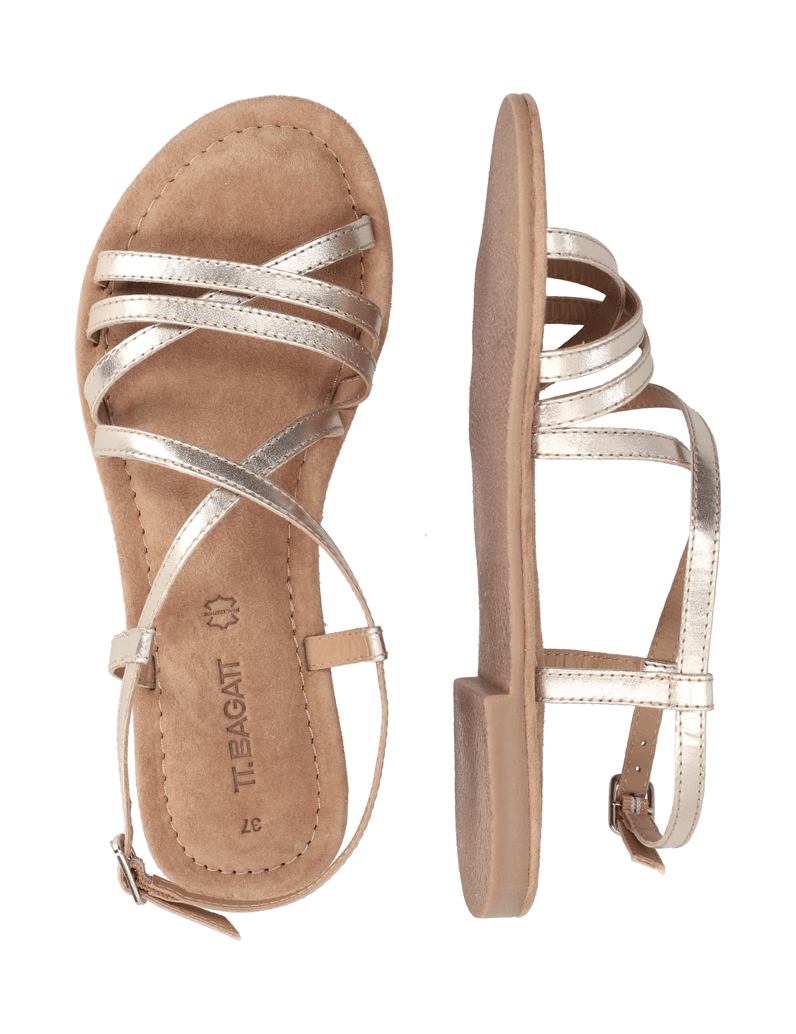 TT.-BAGATT-gladko-usnje-sandali-črna