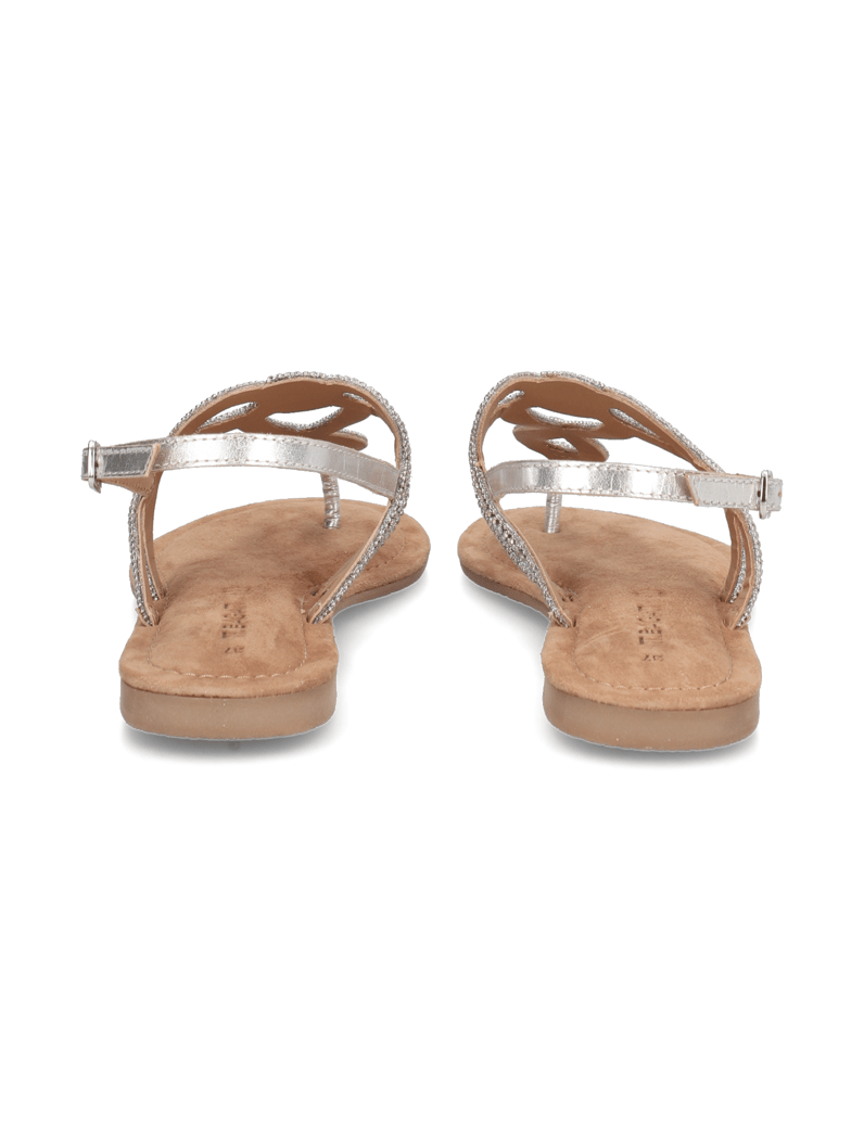 TT.-BAGATT-Glattleder-Sandale-silber