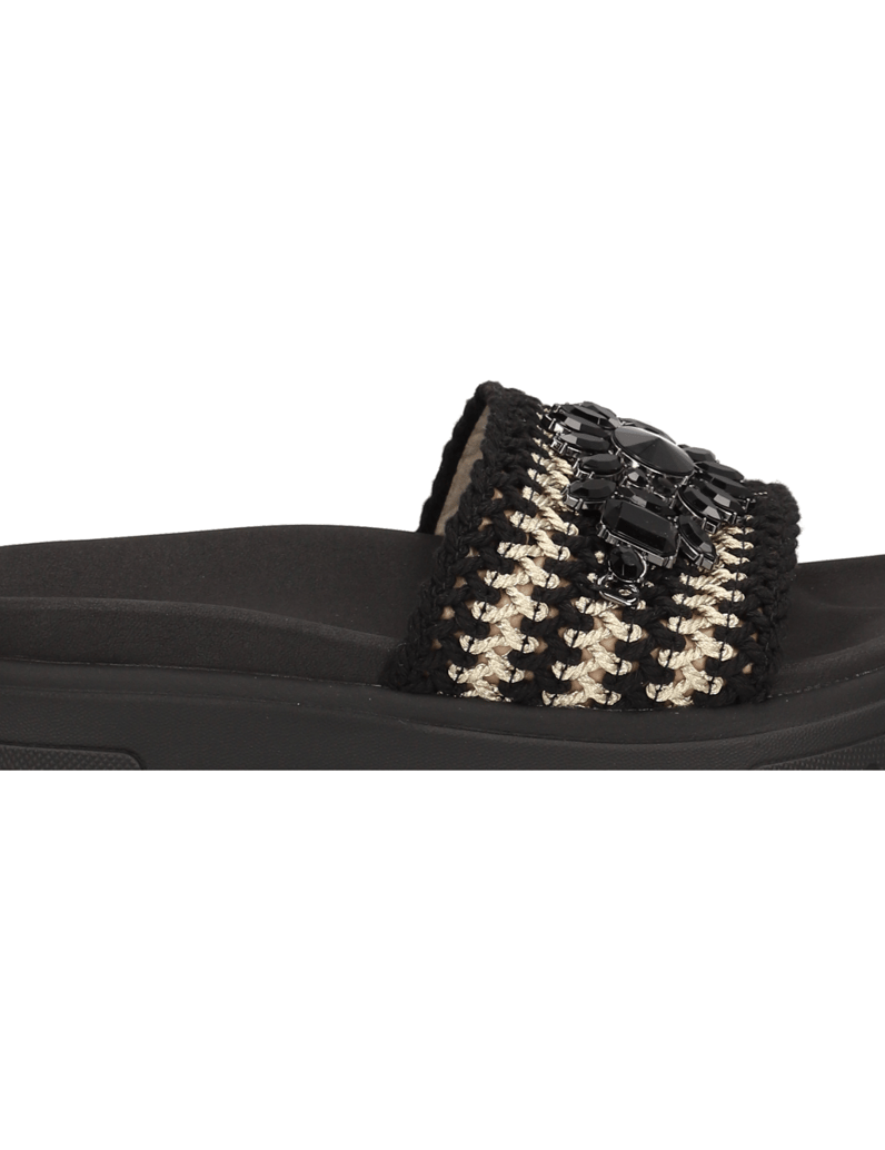 TT.-BAGATT-Textil-Pantoffel-schwarz