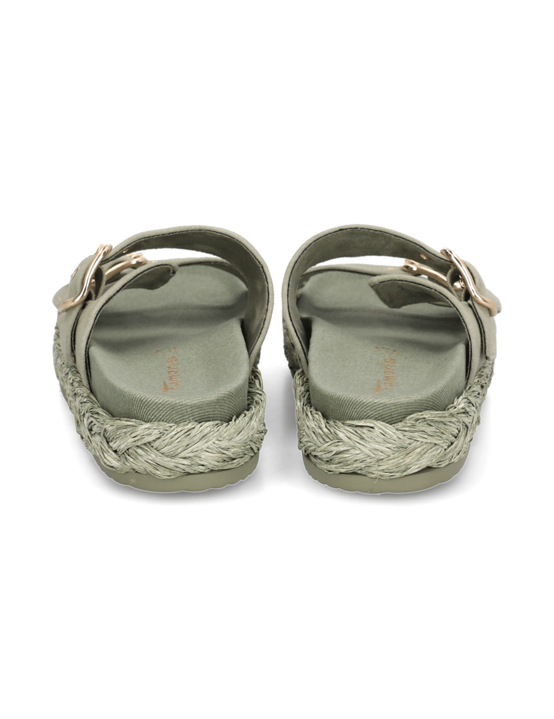 TAMARIS-velur-pantofle-béžová