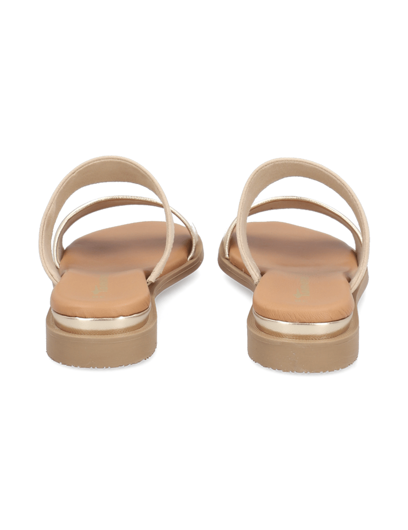 TAMARIS-kombinace-kůže-pantofle-béžová