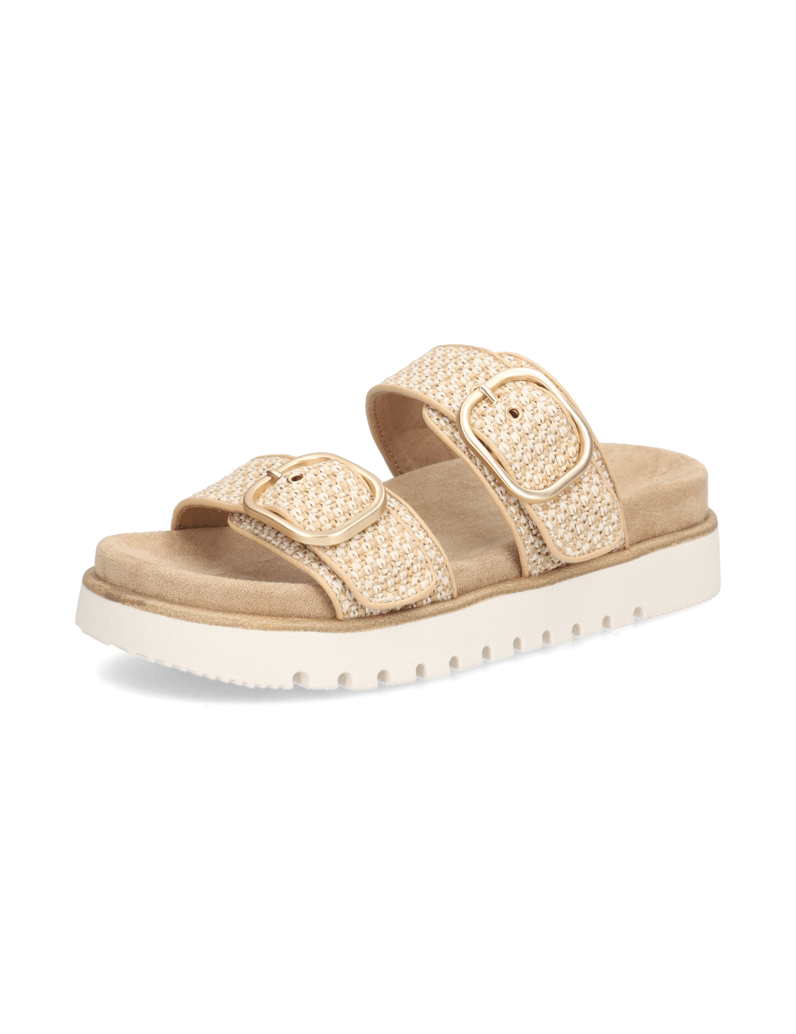 Pat-Calvin-Textil-Pantoffel-schwarz