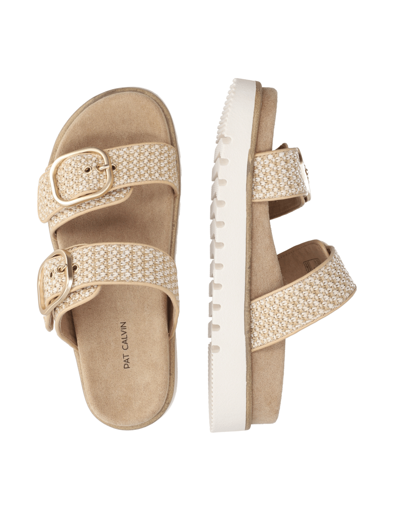 Pat-Calvin-Textil-Pantoffel-schwarz