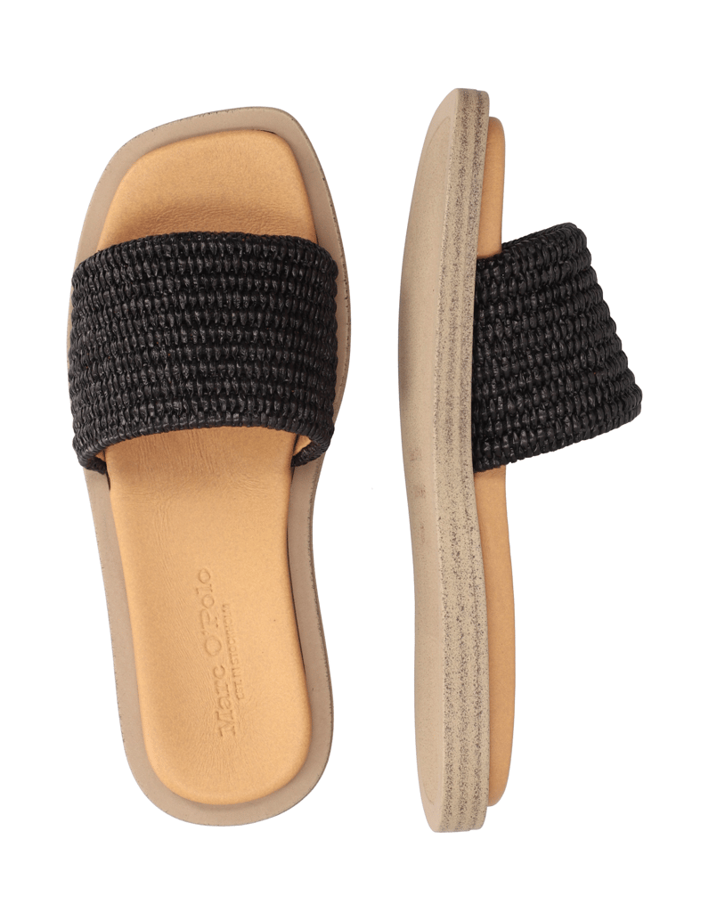 Marc-O´Polo-Pantoffel-schwarz