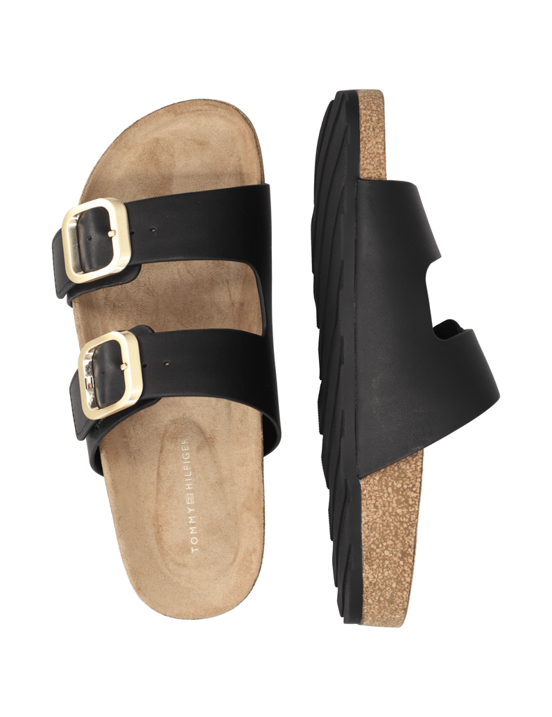 Tommy-Hilfiger-CLASSIC-CORKSANDAL-schwarz