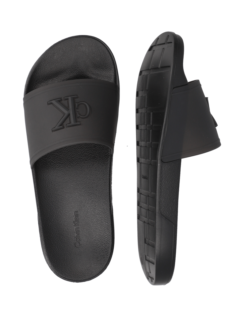 CALVIN-KLEIN-JEANS-ESS-SLIDE-čierna