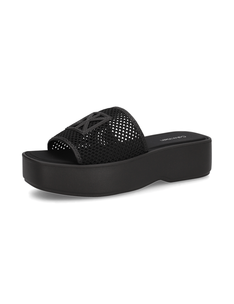 CALVIN-KLEIN-JEANS-FLATFORM-Sandal-černá