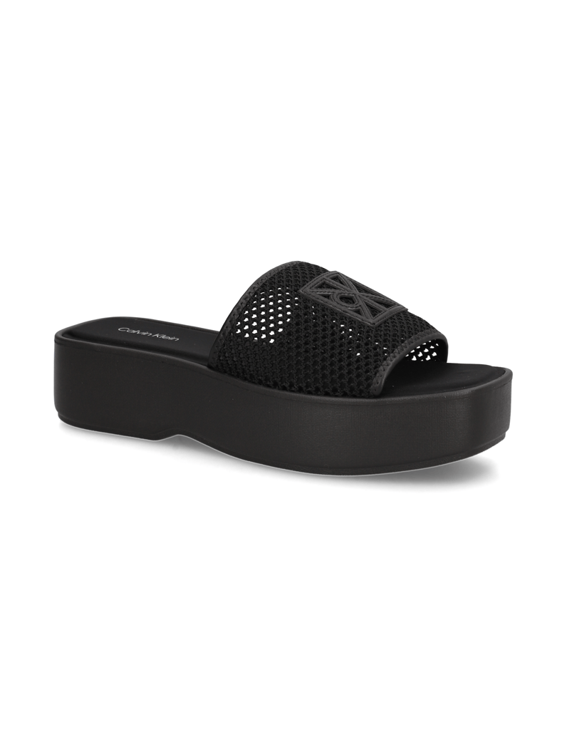 CALVIN-KLEIN-JEANS-FLATFORM-Sandal-černá