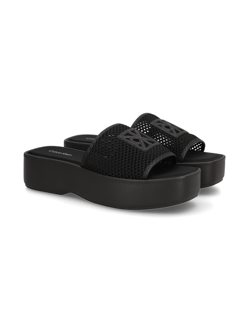 CALVIN-KLEIN-JEANS-FLATFORM-Sandal-černá