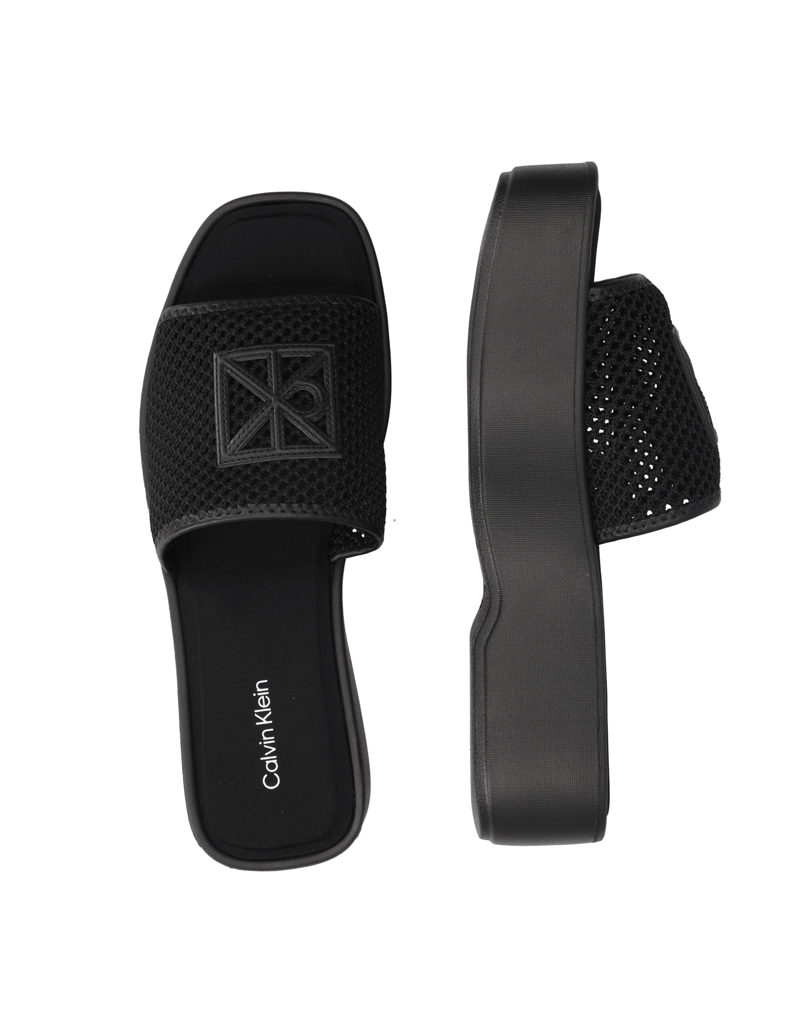 CALVIN-KLEIN-JEANS-FLATFORM-Sandal-černá