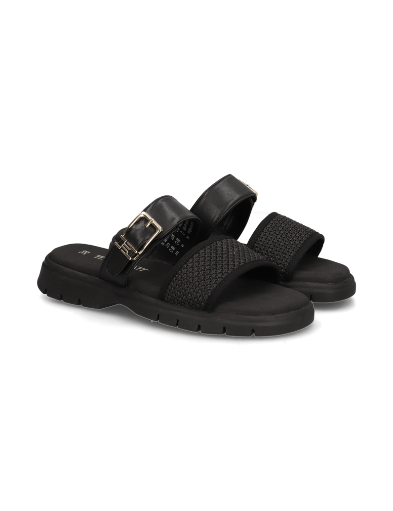 TT.-BAGATT-Pantoffel-schwarz