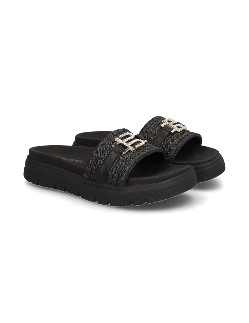 TT.-BAGATT-Pantoffel-schwarz