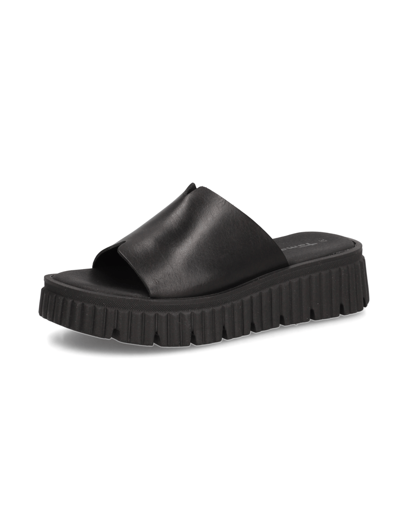 TAMARIS-Pantoffel-schwarz