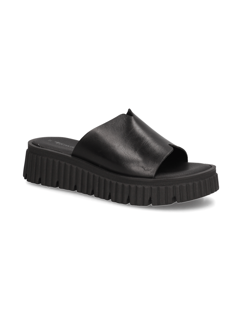 TAMARIS-Pantoffel-schwarz