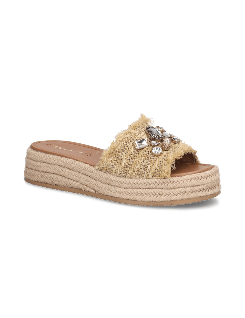 TAMARIS-Pantoffel-beige