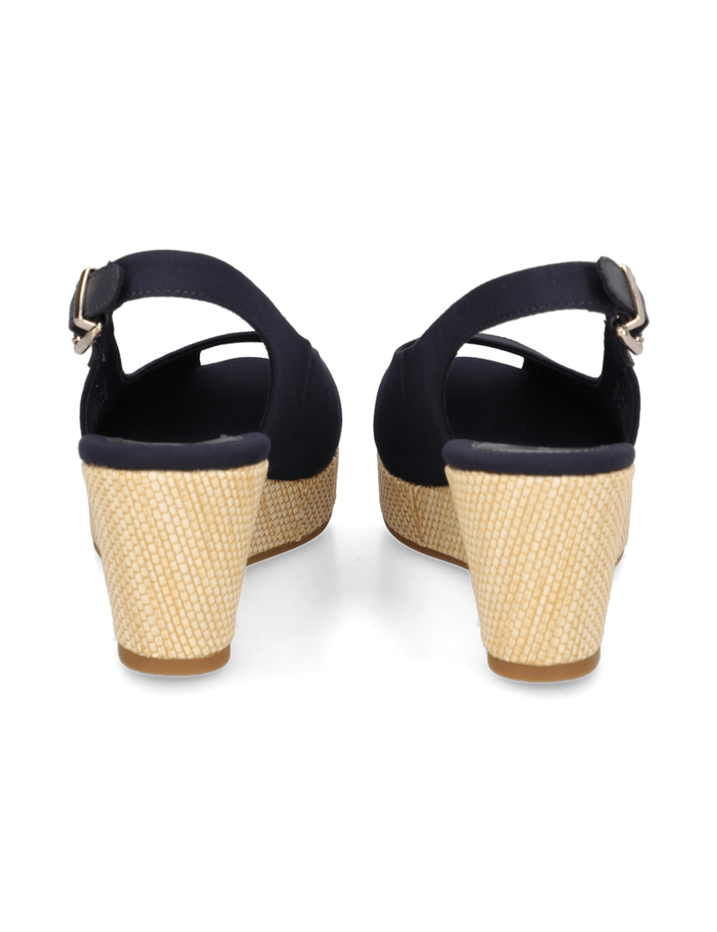 Tommy-Hilfiger-ICONIC-ELBA-SLING-BACK-WEDGE-černá