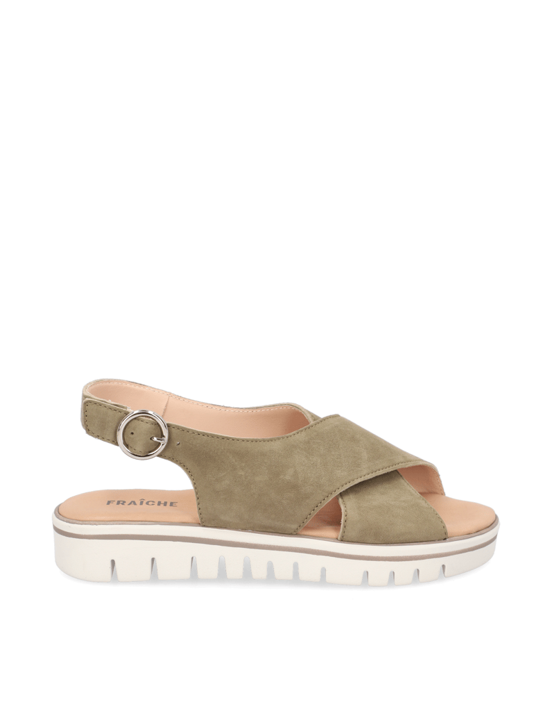 Fraiche-Nubukleder-Sandale
