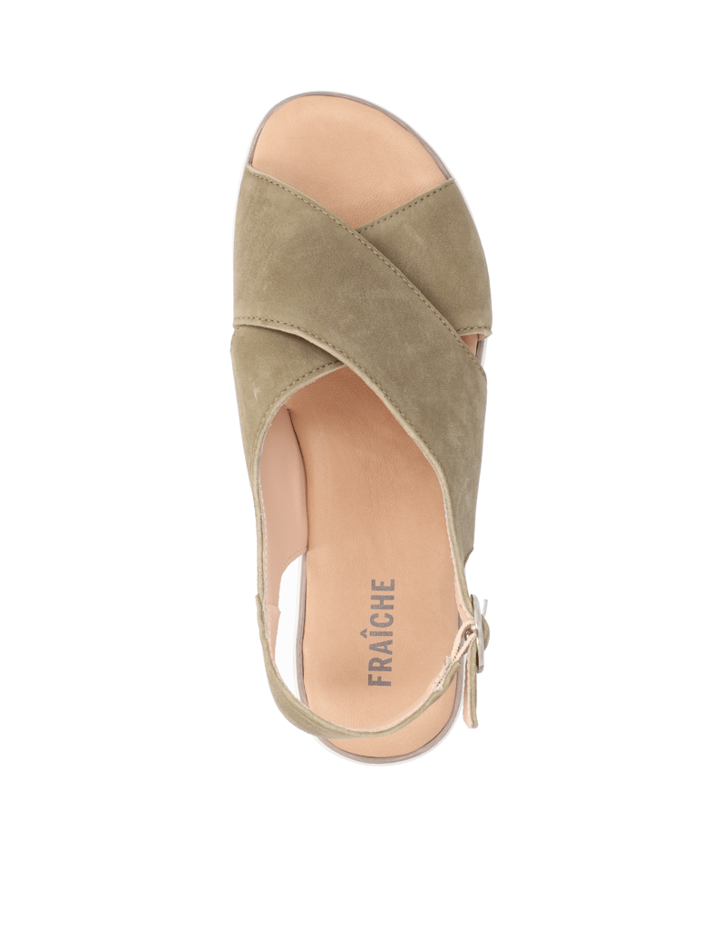 Fraiche-Nubukleder-Sandale