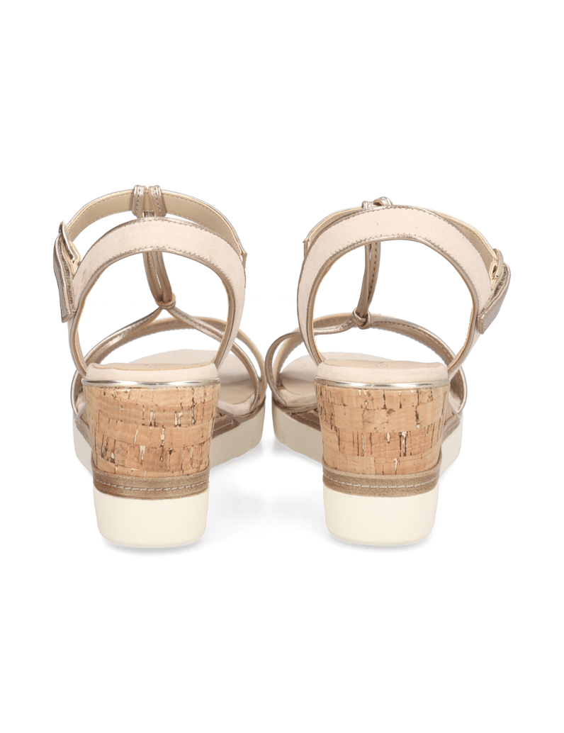 TAMARIS-Keilsandale-schwarz