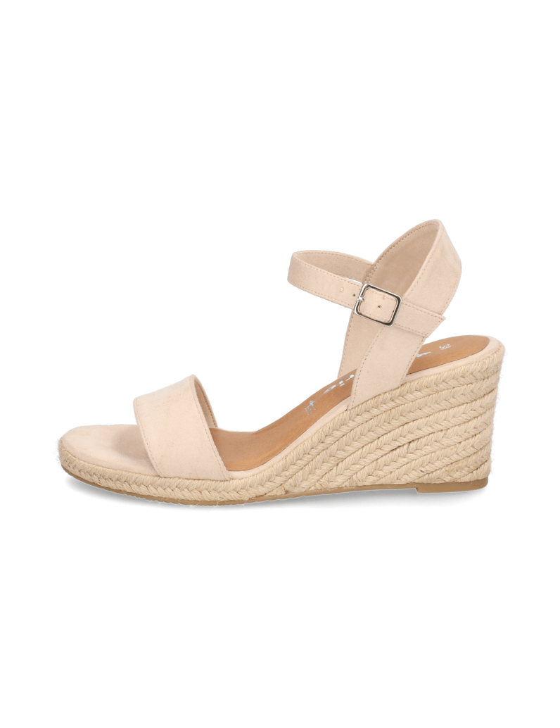 TAMARIS-Keilsandale-schwarz